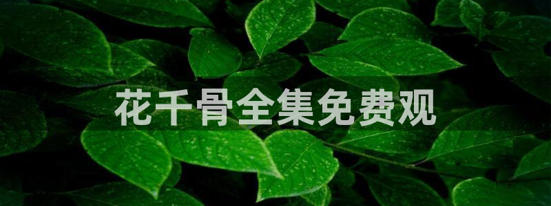 斗罗羞羞漫画：花千骨全集免费观
